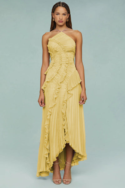 Annelies | Charmerende Ruffle Kjole