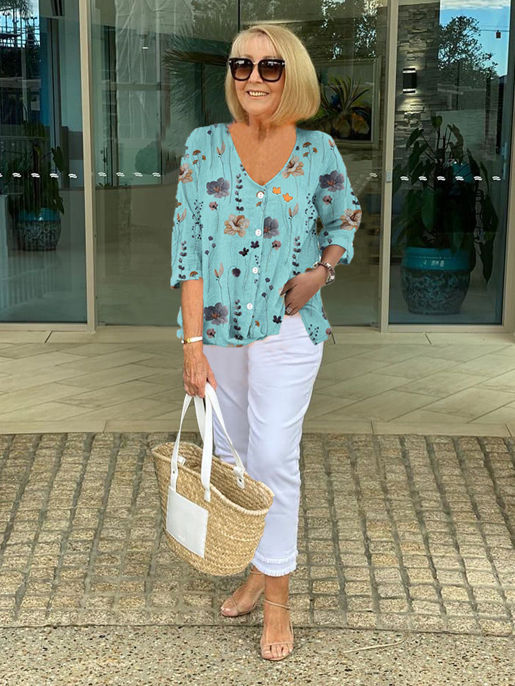 Anora – Elegant blomsterblush