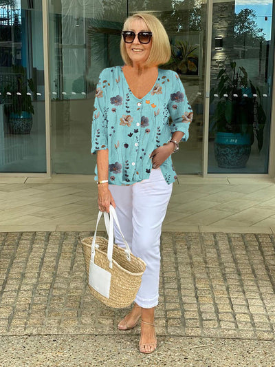 Anora – Elegant blomsterblush